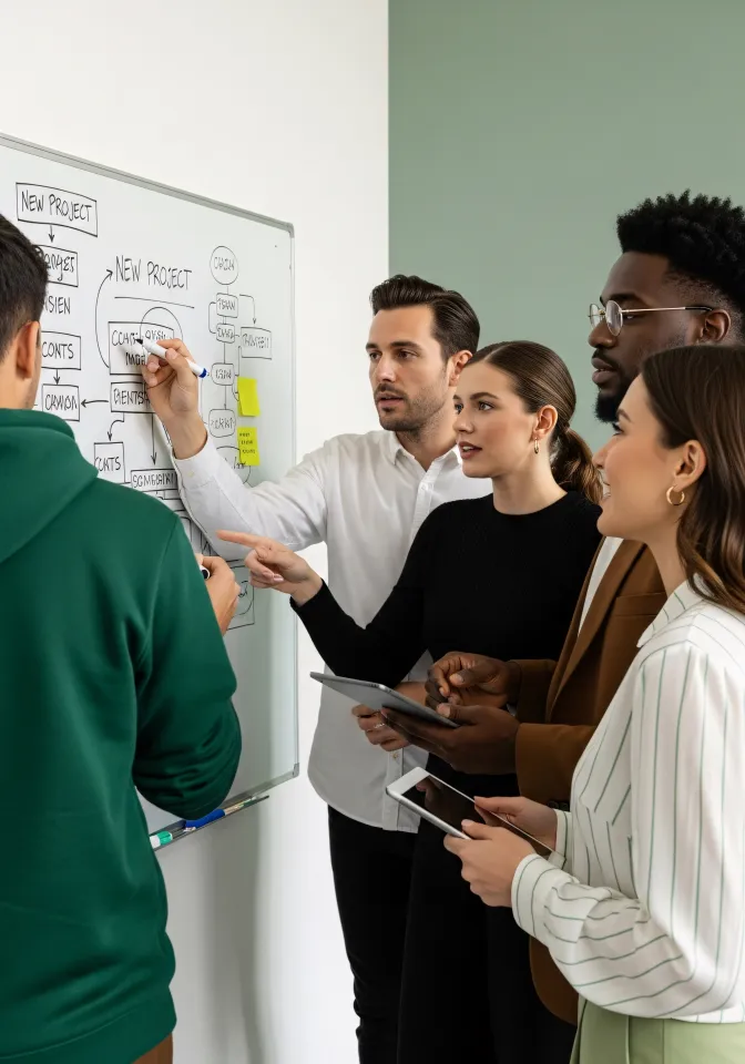 Team arbeitet an Steueranalyse Software